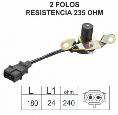 12 70324 - SENSOR ROT.RENAULT 19 - CLIO 1.6 SPI 12 70324 - SENSOR ROT.RENAULT 19 - CLIO 1.6 SPI